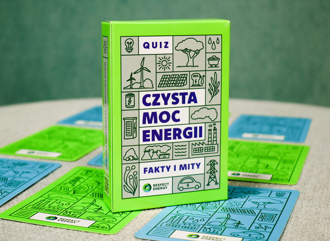 Edukacyjna gra karciana o OZE