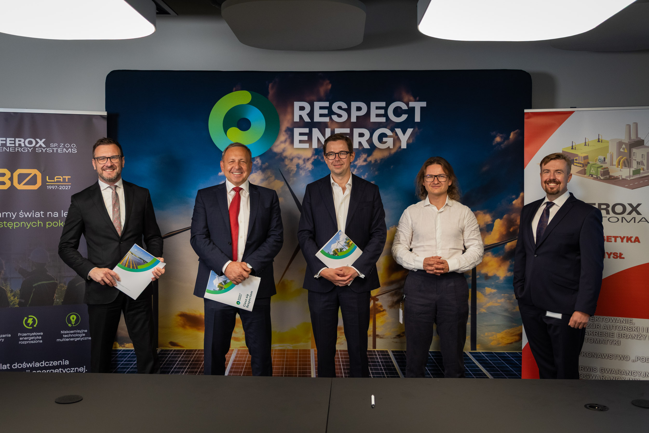 1. Transformacja polskiego ciepłownictwa nabiera tempa. Respect Energy nawiązuje strategiczną współpracę z Grupą Ferox